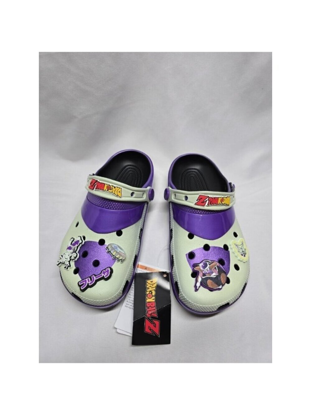 Dragon Ball Z Frieza Classic Clog Unisex Mens 5/ Women's 7- New With Tags